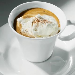 Caffè con panna
