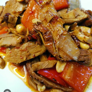 Anatra in salsa piccante 