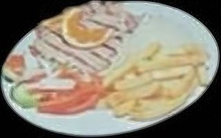 Menu Febras de Porco