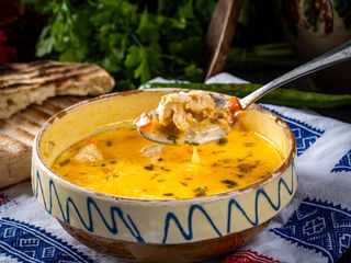 Ciorba de pui a la grec