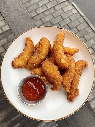 Креветки панко