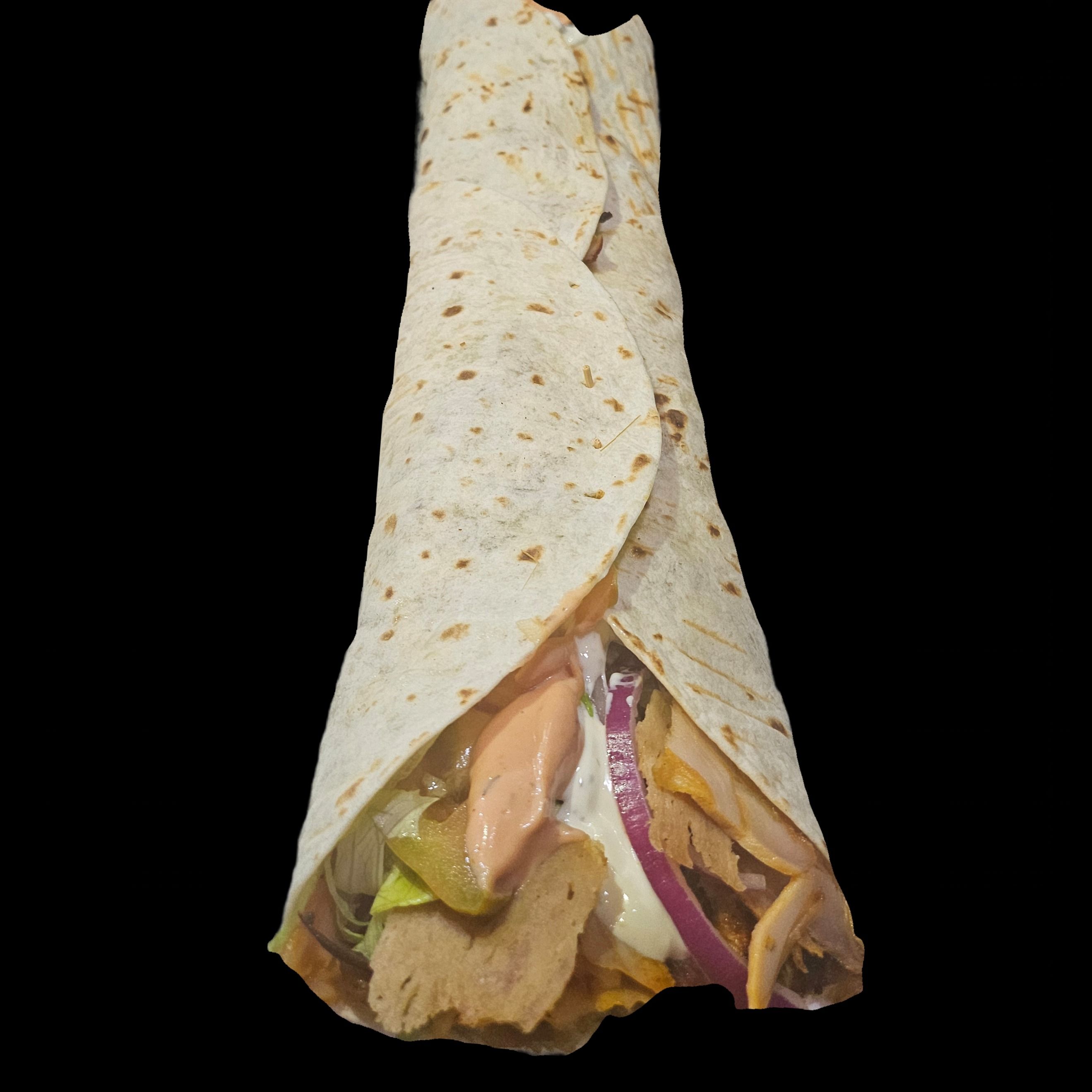 KEBAB DE TERNERA(NORMAL)CON VERDURA