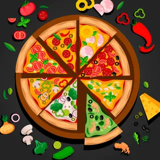 Chicken pizza