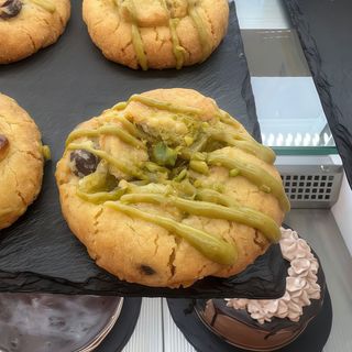 Cookies rellena de pistacho
