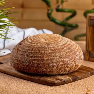 Пълнозърнест хляб с квас