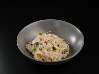 Паста з Куркою та Грибами