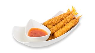 Smażone krewetki 10 szt.