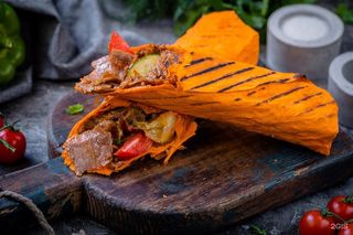 Шаурма сырный лаваш и сыр