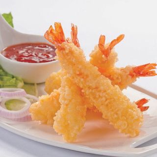 Gamberi in Tempura