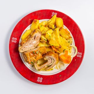 Teleće pečenje i pekarski krumpir