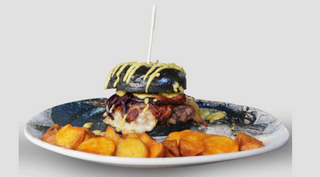 Hamburguesa perla negra