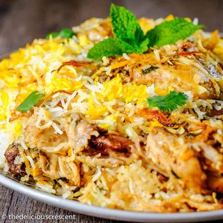 Pollo Biryani Con Curry