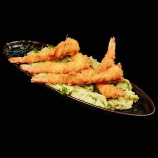 Creveti Tempura cu Avocado