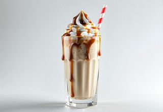 Milkshake caramello