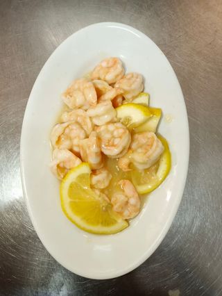 98. Gamberi con limone