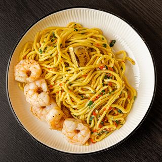 Spaghetti aglio alio