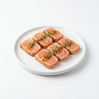 Sashimi Tartarki Salmón (8 Pzs.)