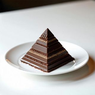 Piramide al cioccolato