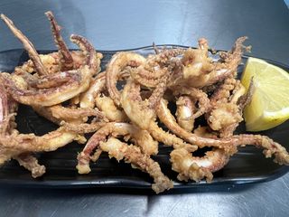 Tapa De Rejos De Pulpo