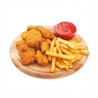 Chicken Nugget With Chips