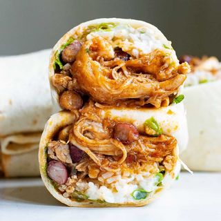 Burrito De Pulled Pork