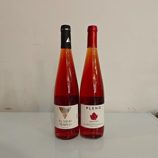 Vino rosado de la casa