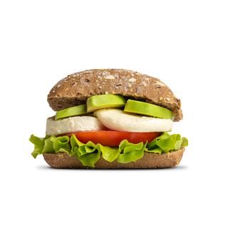 Свежа Моцарела, Авокадо и Домат