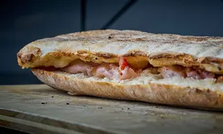 Golosone panino di pizza
