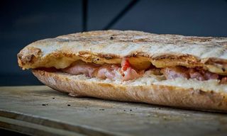 Golosone panino di pizza