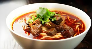 Braised Beef Rice Noodle Soup