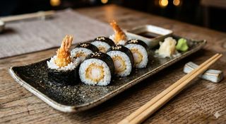Hosomaki De Langostino Crujiente (8 Uds.)