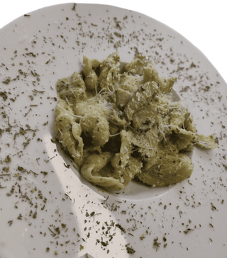 Spinaci di bacon pasta