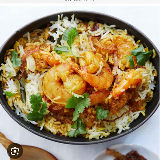 King Prawns Biryani