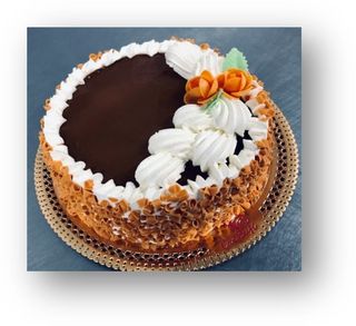 Tarta 6 Raciones. Dulce De Leche