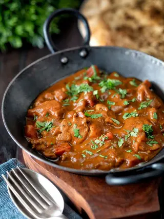 Chef special Chicken tikka balti