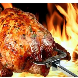 Mezzo pollo con patatine 