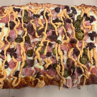 pizza ibérica (Familiar)