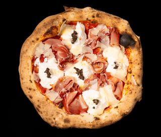 Пица спек с трюфел и бурата (650г)