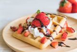 Waffle speciale fragolosa