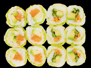 Cristal De Salmón Veggie (12 Pzs.)