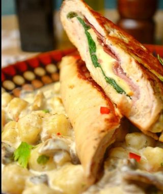 Punjeni pileći file