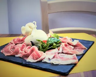 Burrata e Parma