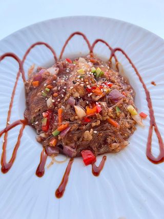 95. Spaghetti di soia piccanti