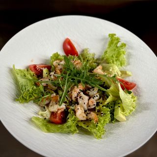 Салат з Тигровими креветками (190г)