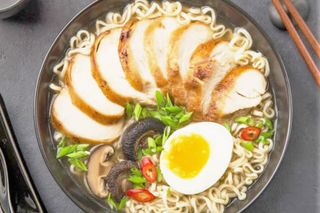 Рамён с курицей