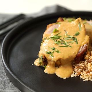 Sug Lombo Porco à Mostarda + Sopa 