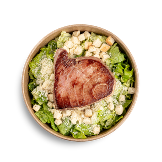 Цезар с Риба Тон стек