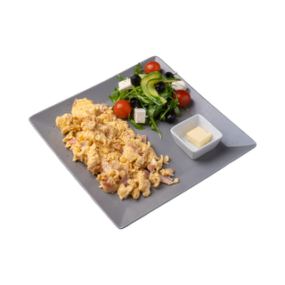 Zestaw jajecznica na maśle