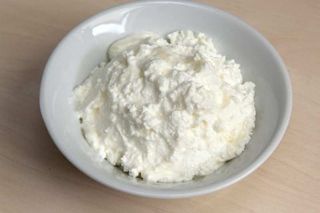 Творог со сметаной