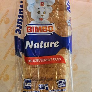 Pain de mie natur